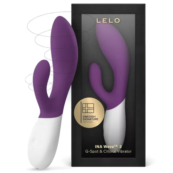 LELO Ina Wave 2 - δονητής κλειτορίδας-κολπικός - επαναφορτιζόμενος - αδιάβροχος