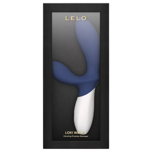 LELO Loki Wave 2 - δονητής προστάτη επαναφορτιζόμενος αδιάβροχος μπλε