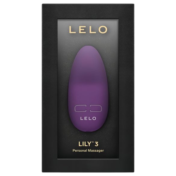 LELO Lily 3 - Επαναφορτιζόμενος, αδιάβροχος δονητής κλειτορίδας (σκούρο μοβ)