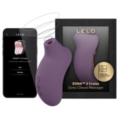   LELO Sona 3 Cruise - κρουστικό δονούμενο μασάζ κλειτορίδας (μωβ)