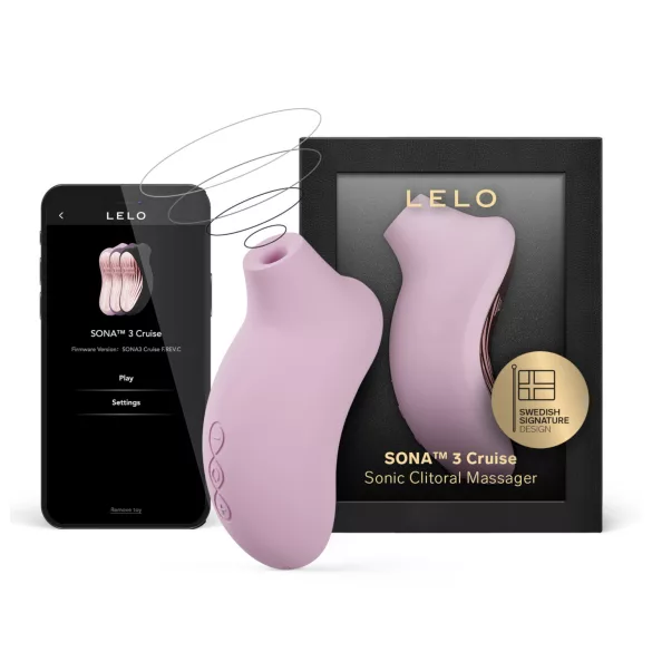 LELO Sona 3 Cruise - δονητής κλειτορίδας με ηχητικά κύματα - ροζ