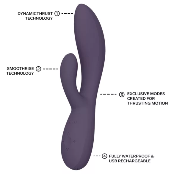 LELO - INA Thrust ωθητικός δονητής κουνελάκι (μωβ)