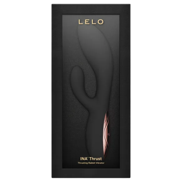 LELO - INA Thrust ωθητικός δονητής κουνελάκι (μαύρο)