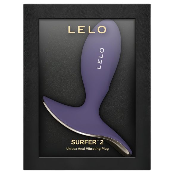 LELO Surfer - έξυπνο δονητικό πρωκτικό βύσμα (μωβ)