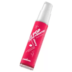   Crushious ZZ POP - βρώσιμο υγρό δονητής, κεράσι (10 ml)