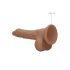 RealRock Dong 7 - Ρεαλιστικός Δονητής με Όρχεις (17cm) - Σκούρο Φυσικό