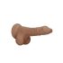 RealRock Dong 7 - Ρεαλιστικός Δονητής με Όρχεις (17cm) - Σκούρο Φυσικό