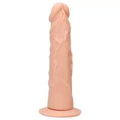   RealRock - δονητής ομοιώματος πέους - ελαστικός 17cm - φυσική απόχρωση