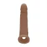 RealRock - προέκταση πέους - 21,5cm - σκούρο φυσικό