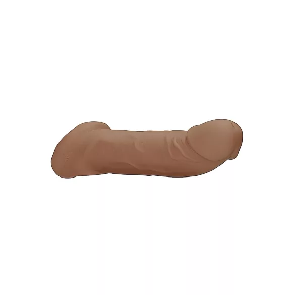 RealRock - προέκταση πέους - 21,5cm - σκούρο φυσικό