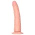 RealRock Slim - ρεαλιστικό dildo - 15,5cm - φυσικό χρώμα