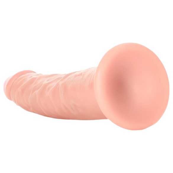 RealRock Slim - ρεαλιστικό dildo - 15,5cm - φυσικό χρώμα