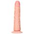 RealRock Slim - ρεαλιστικό dildo - 15,5cm - φυσικό χρώμα