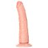 RealRock Slim - ρεαλιστικό dildo - 15,5cm - φυσικό χρώμα