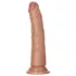RealRock - ρεαλιστικό dildo λεπτό - σκούρο δέρμα 15,5cm