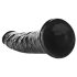 Ρεαλιστικό ομοίωμα RealRock Slim - 15,5cm (μαύρο)