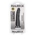 Ρεαλιστικό ομοίωμα RealRock Slim - 15,5cm (μαύρο)
