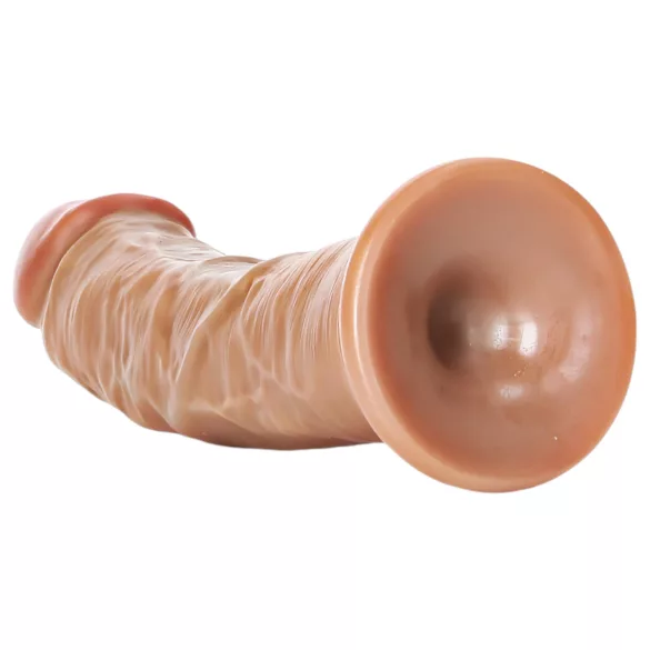 RealRock - ρεαλιστικό ομοίωμα πέους - 15,5cm - σκούρο φυσικό