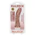 RealRock - ρεαλιστικό ομοίωμα πέους - 15,5cm - σκούρο φυσικό