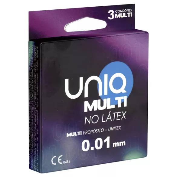 Uniq - προφυλακτικό χωρίς λάτεξ - 3 τεμάχια