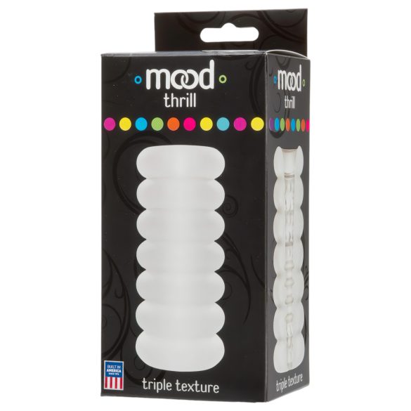 Doc Johnson Thrill - ανδρικό masturbator - λευκό