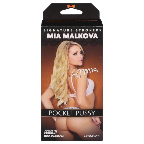 Doc Johnson Mia Malkova - ρεαλιστικό Ultraskyn ομοίωμα αιδοίου (φυσικό)