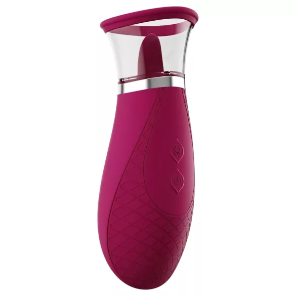 Honey Play Box Scioness - δονητής με αναρρόφηση και γλείψιμο κλειτορίδας - ροζ