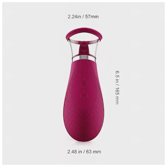 Honey Play Box Scioness - δονητής με αναρρόφηση και γλείψιμο κλειτορίδας - ροζ