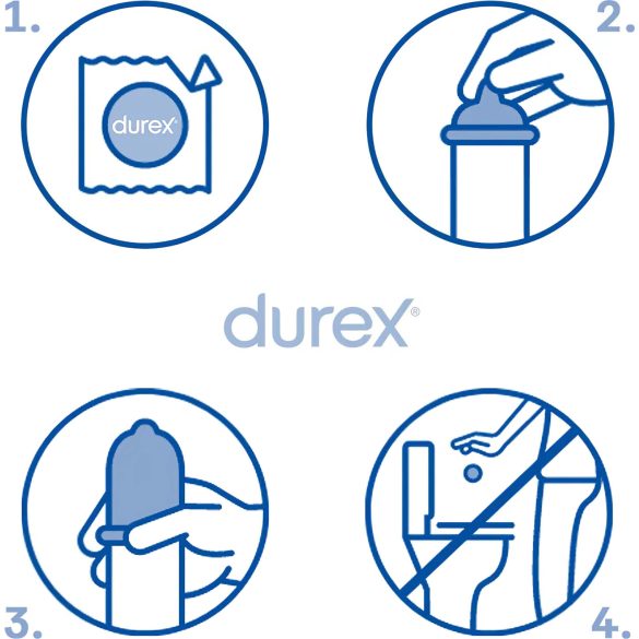 Durex Mutual Pleasure - προφυλακτικά καθυστέρησης (3 τμχ)