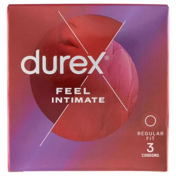 Durex Feel Intimate - λεπτό προφυλακτικό - 3 τεμάχια