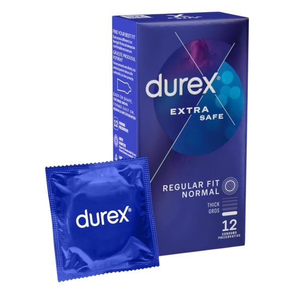 Durex - προφυλακτικό Extra Safe - ασφαλές - 12 τεμάχια