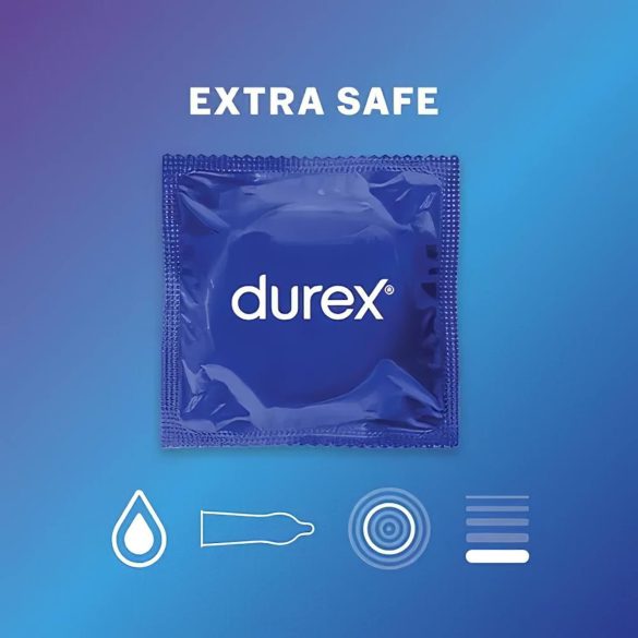 Durex - προφυλακτικό Extra Safe - ασφαλές - 12 τεμάχια