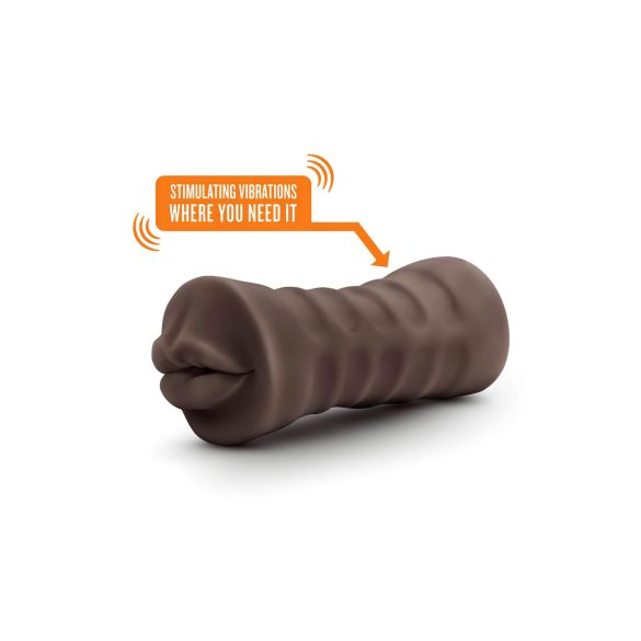 Enlust Krystal - δονητής στόματος με τεχνητή νοημοσύνη εικόνες - καφέ