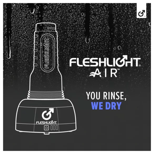Fleshlight Air - αυτόματος στεγνωτήρας ανδρικού αυνανιστή (μαύρο)