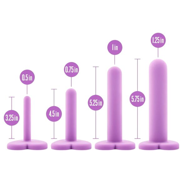 Blush Wellness - σετ διαστολέων κόλπου - μωβ