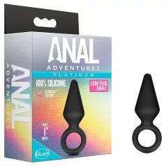   Anal Adventures Platinum - πρωκτικό βύσμα - μικρό μέγεθος - μαύρο