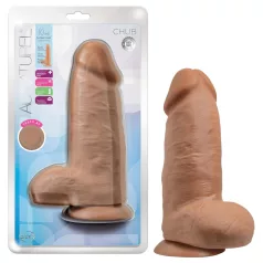   Blush Chub - ρεαλιστικό δονητής με βεντούζα - 18cm φυσικό χρώμα