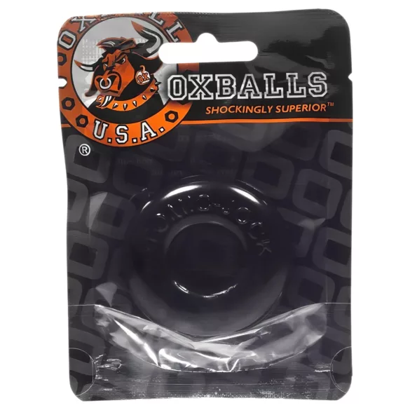 OXBALLS - δαχτυλίδι πέους extra ισχυρό - σιλικόνη μαύρο