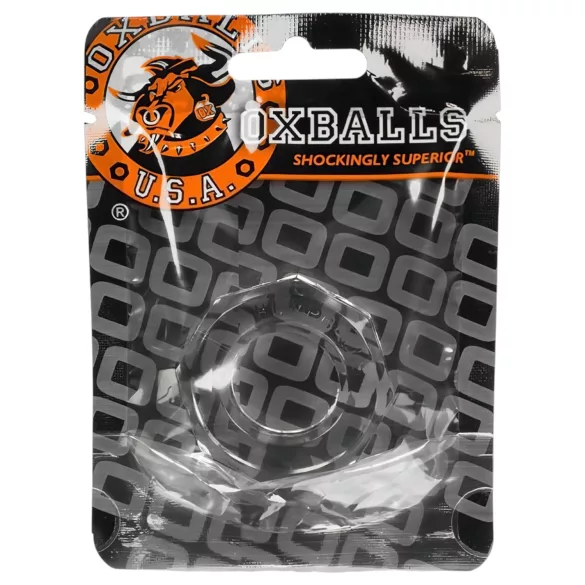 OXBALLS - δαχτυλίδι πέους ισχυρής σύσφιξης - διάφανο