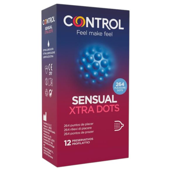 Control - εξαιρετικά διάστικτο προφυλακτικό (12 τεμ)