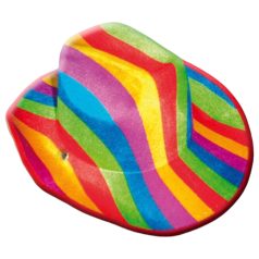   Pride - καουμπόικο καπέλο - ουράνιο τόξο - unisex αξεσουάρ