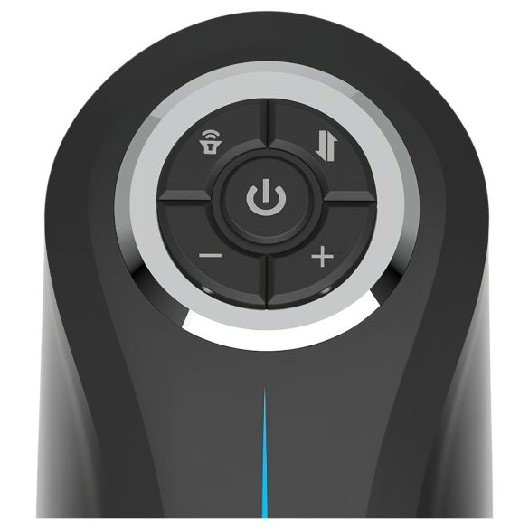 JamyJob - ανδρικός masturbator με κίνηση πάνω-κάτω και δόνηση - μαύρο