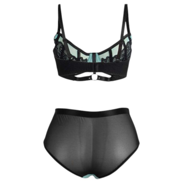 Subblime - σετ δαντελένιων εσωρούχων - 955564 (μαύρο)