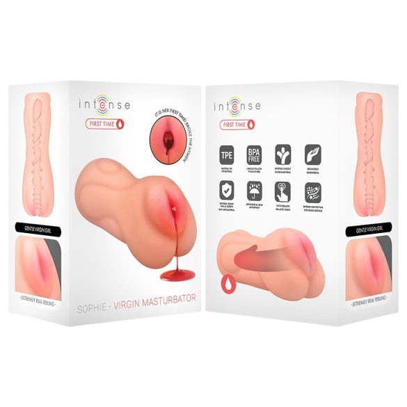 Intense First Time Sophie - ρεαλιστικό τεχνητό αιδοίο παρθένα για άνδρα