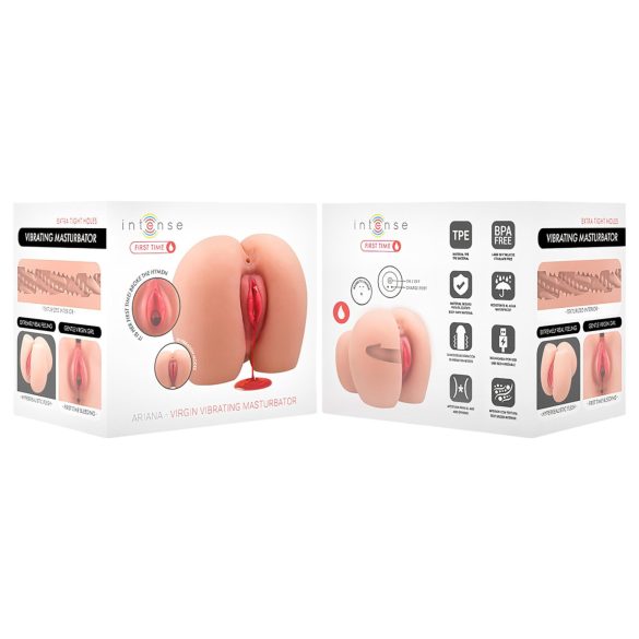 Intense First Time Ariana - ρεαλιστικό ανδρικό αυνανιστήρι με δόνηση - φυσικό