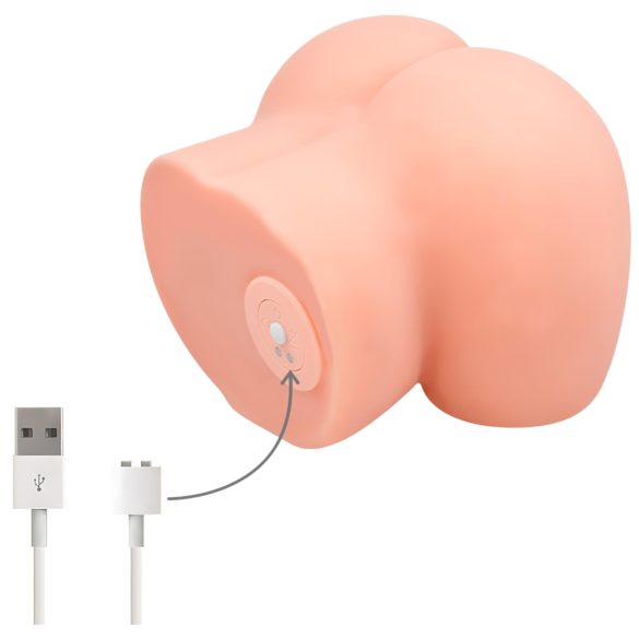 Intense First Time Ariana - ρεαλιστικό ανδρικό αυνανιστήρι με δόνηση - φυσικό