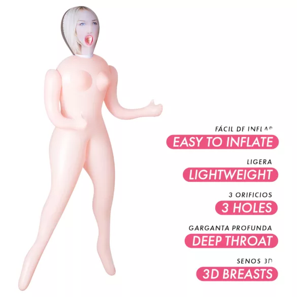 Intense Dolls Ingrid - φουσκωτή κούκλα σεξ για άνδρες - βινύλιο