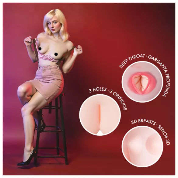 Intense Dolls Ingrid - φουσκωτή κούκλα σεξ για άνδρες - βινύλιο