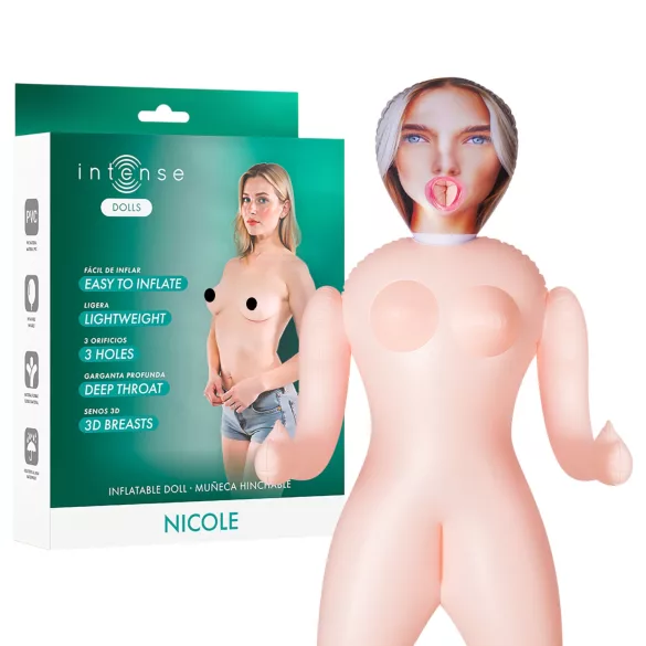 Intense Dolls Nicole - φουσκωτή κούκλα σεξ - γυναίκα - latex