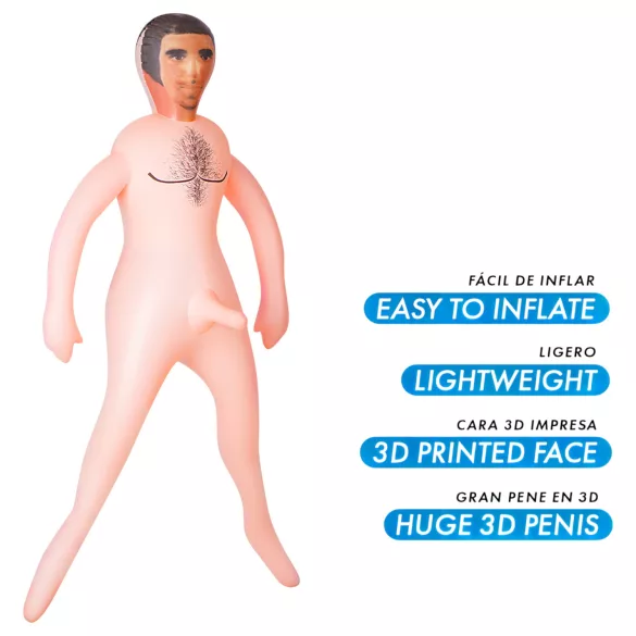 Intense Dolls Anthony - φουσκωτός ανδρική κούκλα - latex